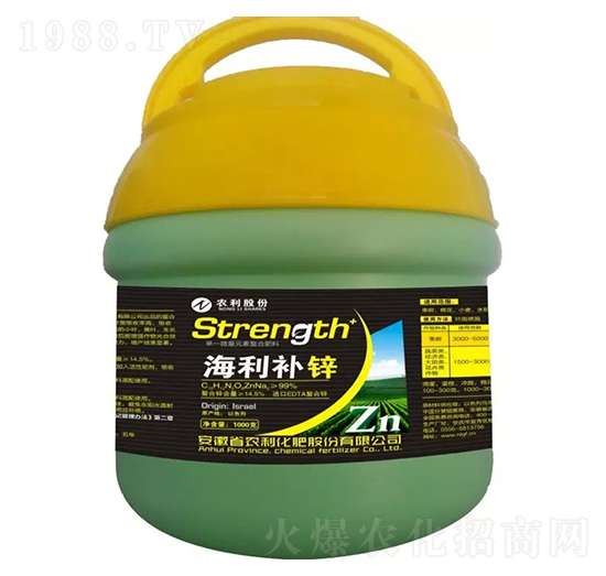 海利補EDTA鋅-農(nóng)利