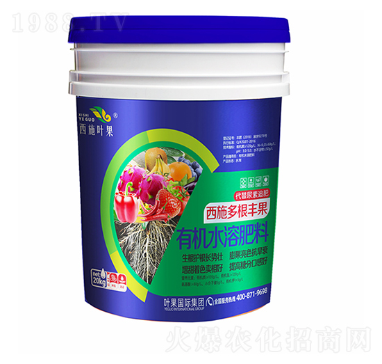 有機水溶肥料-西施多根豐果-葉果生物