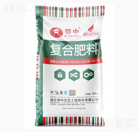 復合肥料18-12-10-鄂中