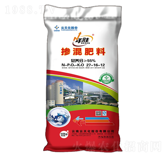 摻混肥料27-16-12-年勝-世紀云天