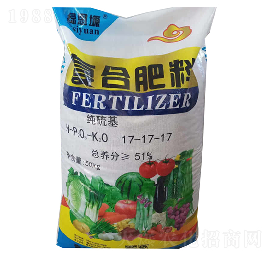 純硫復合肥料17-17-17-福民生物