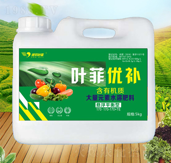 懸浮平衡型大量元素水溶肥料170-170-170+TE-優(yōu)補-德邦葉菲