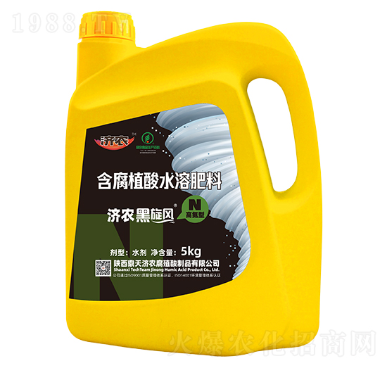 高氮型含腐植酸水溶肥料-濟(jì)農(nóng)黑旋風(fēng)-濟(jì)農(nóng)