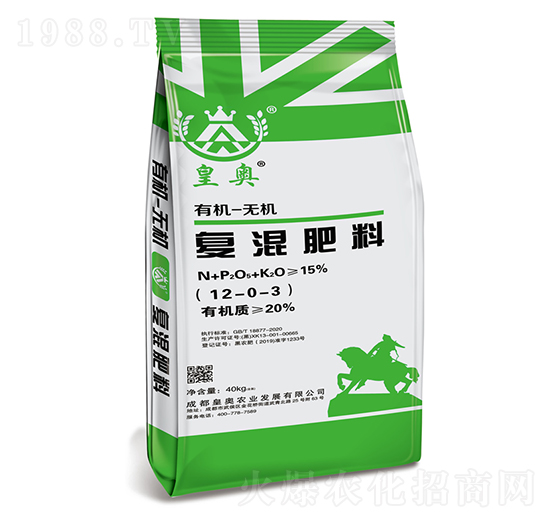 有機-無機復(fù)混肥料12-0-3-皇奧