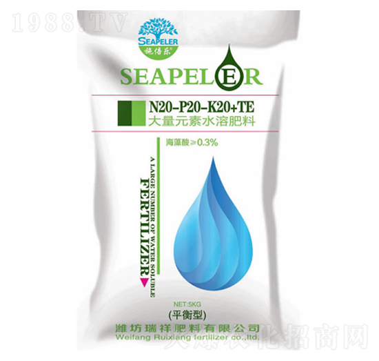 5kg����Ԫ��ˮ�ܷ�20-20-20+TE-�������