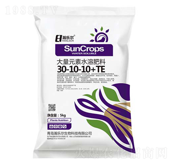大量元素水溶肥30-10-10+TE-瀚樂(lè)爾