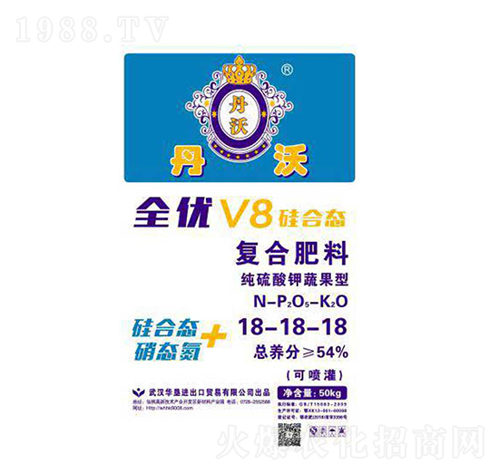 純硫酸鉀蔬果型18-18-18-丹沃-華墾