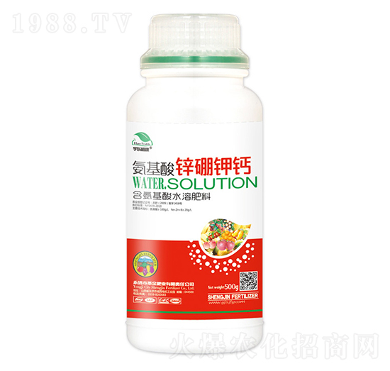 氨基酸鋅硼鉀鈣-宇東植康-圣金肥業(yè)