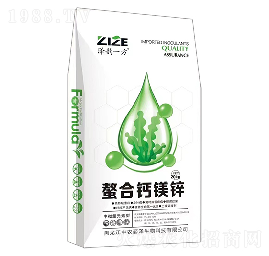 螯合鈣鎂鋅-澤韻一方-中農恒大