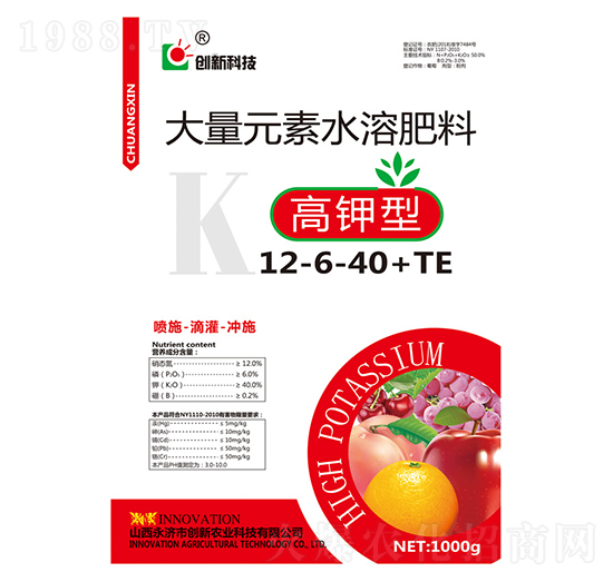 1000g����ʹ���Ԫ��ˮ�ܷ���12-6-40+TE-��(chu��ng)�¿Ƽ�