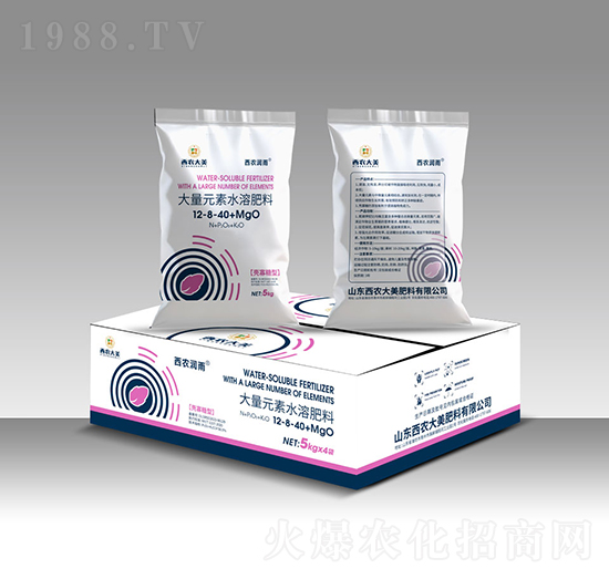 ����Ԫ��ˮ�ܷ���12-8-40+MgO-���r(n��ng)����-���r(n��ng)����