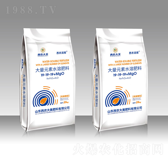 ����Ԫ��ˮ�ܷ���19-19-19+MgO-���r(n��ng)����-���r(n��ng)����