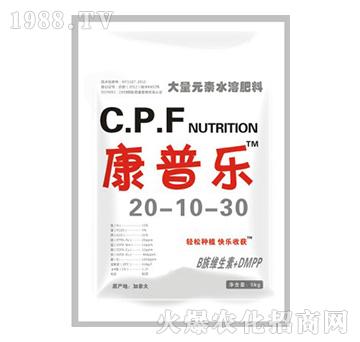 康普樂大量元素水溶肥料20-10-30-農(nóng)達生化