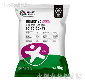 均衡型大量元素水溶肥-喜源寶-喜蘭特