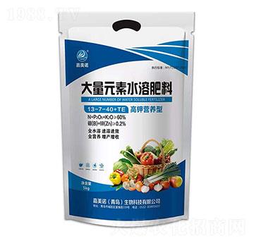 高鉀營養(yǎng)型大量元素水溶肥料13-7-40+TE-嘉美諾