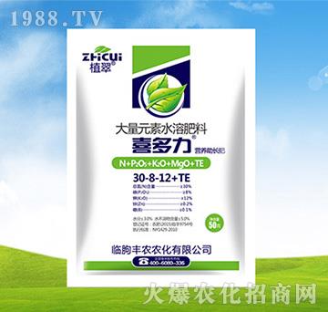 大量元素水溶肥料30-8-12-TE-喜多力-豐農(nóng)農(nóng)化