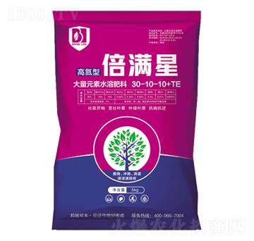 高氮型大量元素水溶肥料30-10-10+TE-倍滿星-邦領農(nóng)業(yè)