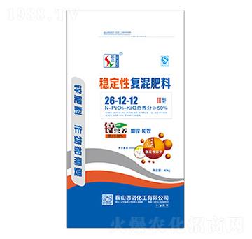穩(wěn)定性復混肥料26-12-12-思諾化工