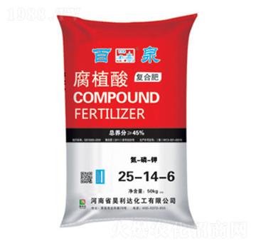 腐植酸復(fù)合肥25-14-6-百泉-興發(fā)昊利達(dá)