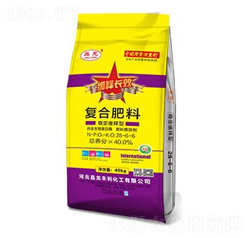 穩(wěn)定緩釋型復合肥料28-6-6-晶龍-中仁集團