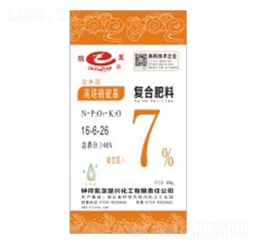 高塔硝硫基復合肥料16-6-26-凱龍化工