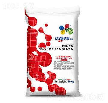 大量元素水溶肥料12-6-36（2S）+TE-富多美-益碩生物