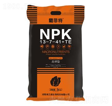 高鉀型大量元素水溶肥料13-7-41+TE-霸菲特-綠之源生物
