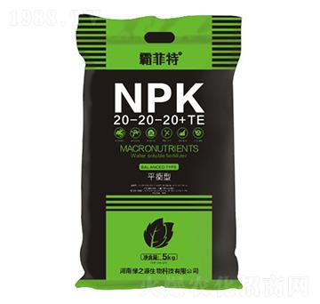 平衡型大量元素水溶肥料20-20-20+TE-霸菲特-綠之源生物