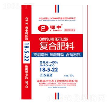 硫酸鉀型復合肥18-5-22-鄂中生態(tài)