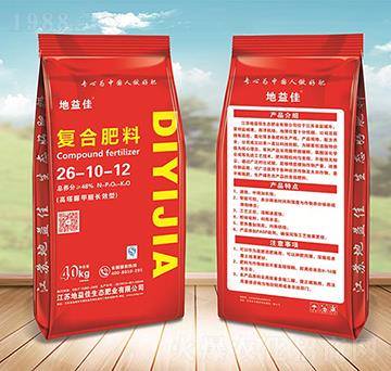高塔脲甲醛長效型復合肥料26-10-12-地益佳