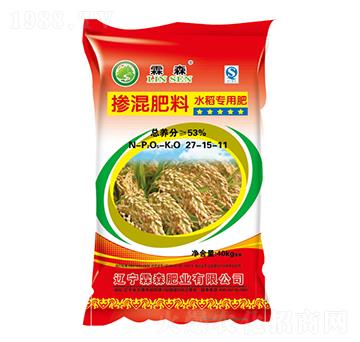水稻專用摻混肥料27-15-11-霖森