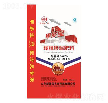 緩釋摻混肥料28-6-6-甲多寶-新富瑞