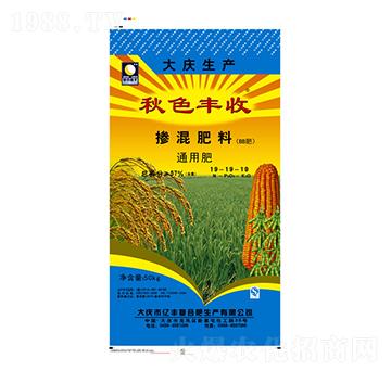 通用摻混肥料19-19-19-秋色豐收-億豐