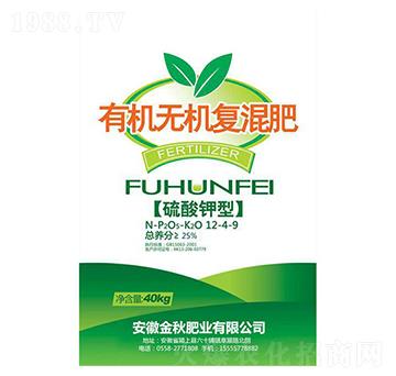 硫酸鉀型有機(jī)無機(jī)復(fù)混肥12-4-9-金秋肥業(yè)