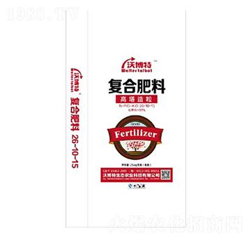 高塔造粒復(fù)合肥料26-10-15-沃博特