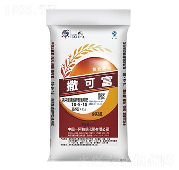 高濃度硫酸鉀型通用肥18-9-18-撒可富-阿拉伯化肥