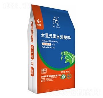 ����Ԫ��ˮ�ܷ���18-18-18+TE-���h(hu��n)-���컯�r(n��ng)�Y