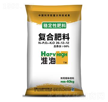 穩(wěn)定性復(fù)合肥料26-12-12-淮海-中元化工