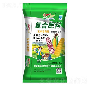 玉米專用復合肥料24-6-5-龍潤豐